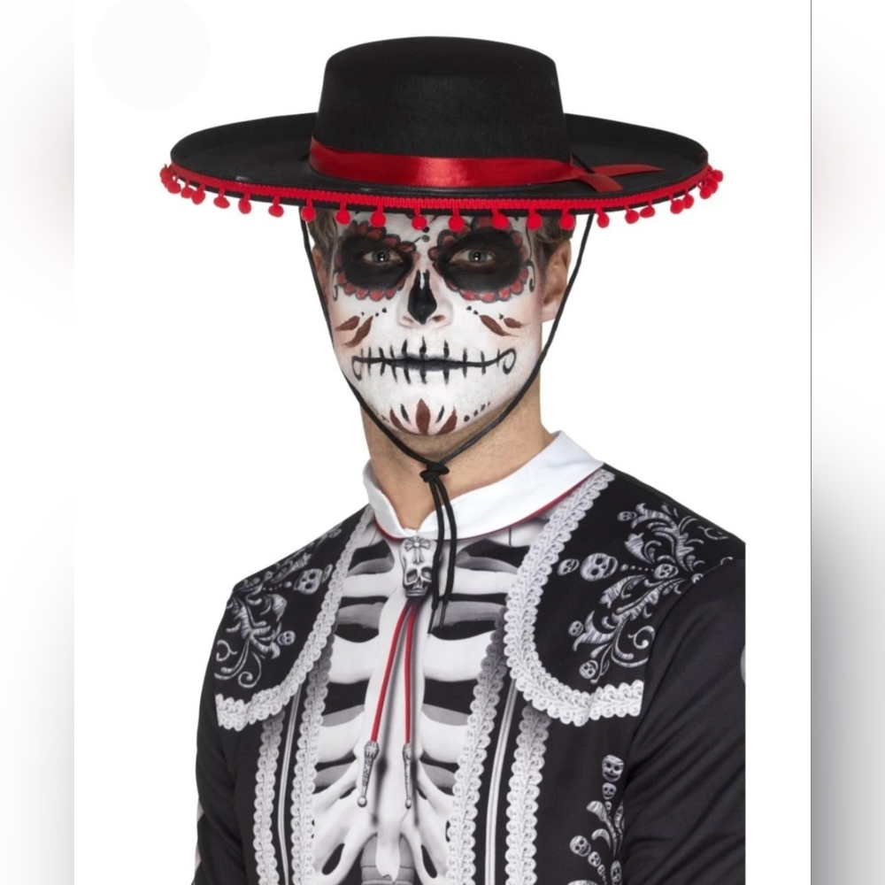 Smiffy's Day of the Dead Senor Hat
